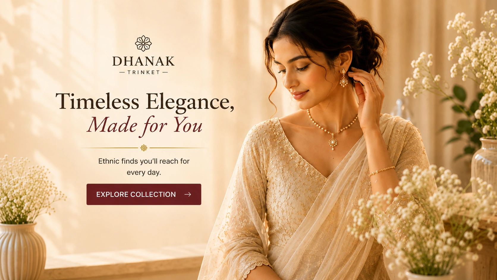 Timeless Elegance, Made for You — Ethnic finds for every day